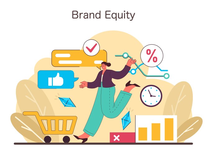 Short-term goals concept flat Royalty Free Vector Image