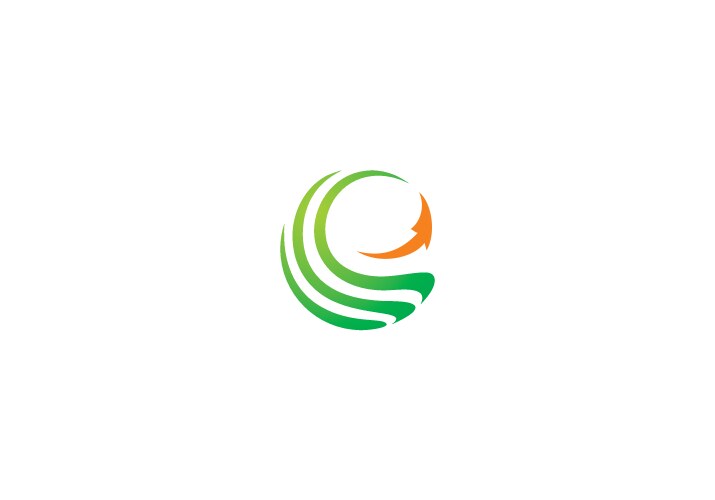 Circle logo Royalty Free Vector Image - VectorStock