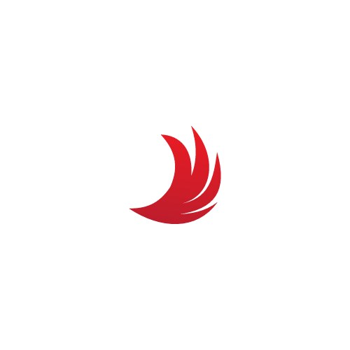 Wing abstract logo Royalty Free Vector Image - VectorStock