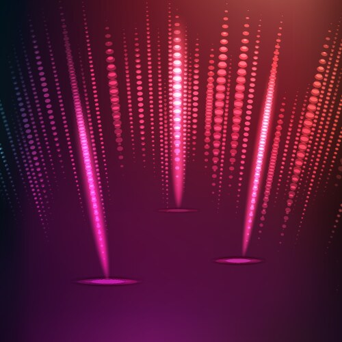 Diagonal abstract halftone lines in red and black Vector Image