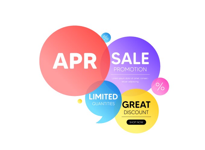 April month icon event schedule apr date vector image