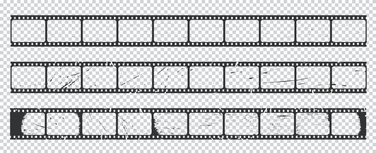 Vintage Filmstrip Frames – Royalty-Free Vector | VectorStock