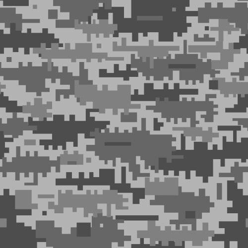 Pixel camo seamless pattern grey urban camouflage Vector Image