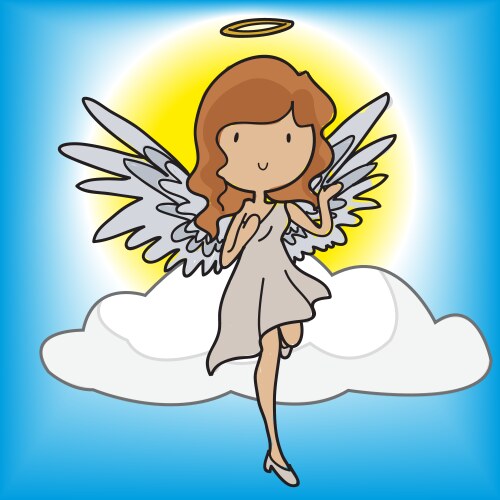 Angel Vector Image