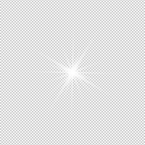 Glowing glare star Royalty Free Vector Image - VectorStock