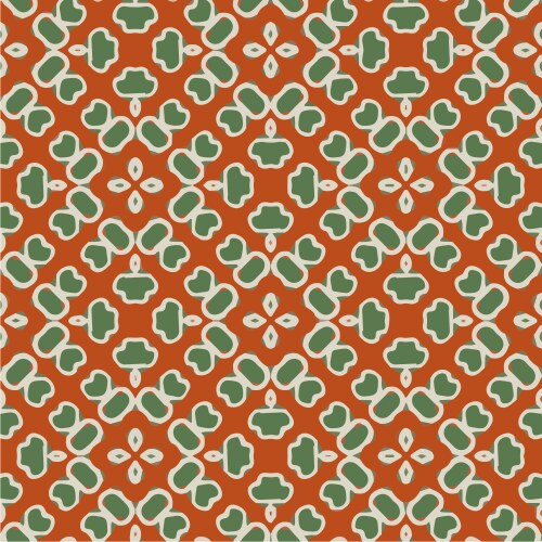 Geometric pattern with triangular elements vector image