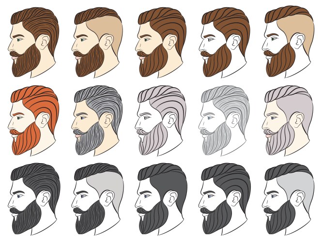 barber21 vector image