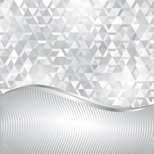 Silver metal background Royalty Free Vector Image