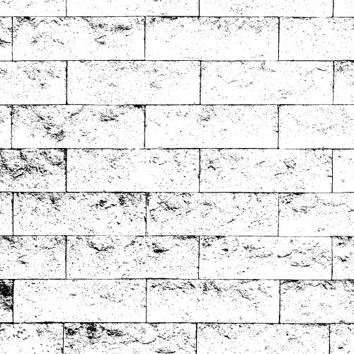 White brick wall texture Royalty Free Vector Image