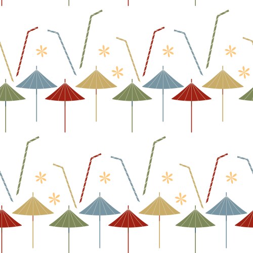 Pattern with an abstract image of colorful vector image
