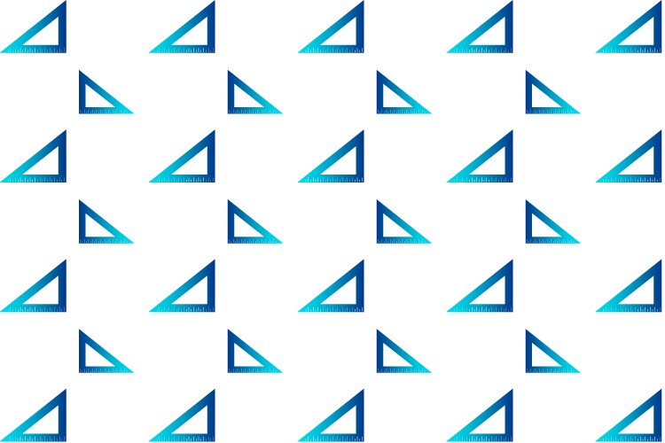 Abstract triangle ruler pattern background vector image