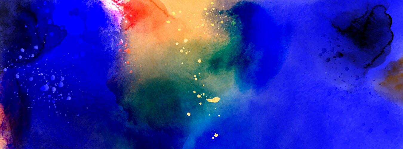 Deep sea water fantasy from splattered dark blue Vector Image