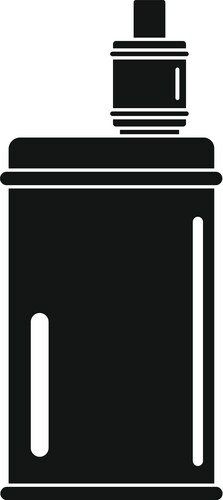 Vape box icon outline style Royalty Free Vector Image