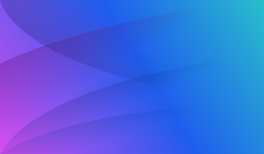 gradient purple abstract wave blue background vector image