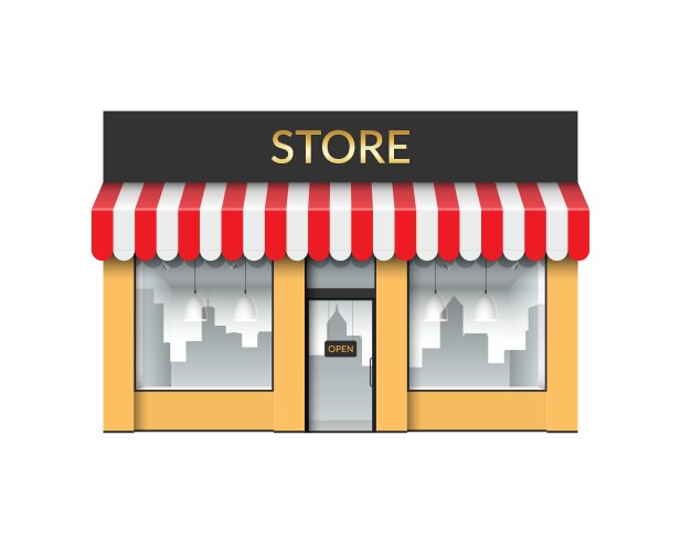 Retro store Royalty Free Vector Image - VectorStock