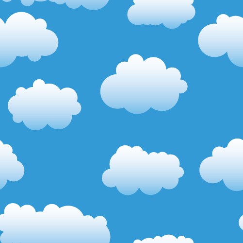Cute clouds Royalty Free Vector Image - VectorStock