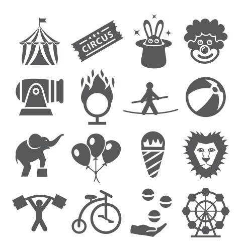 Circus Black and White Vector Images (over 33,000)