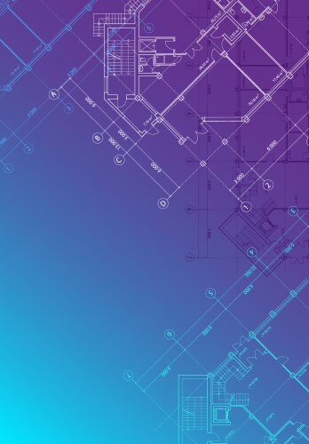 Blueprint abstract dark background Royalty Free Vector Image