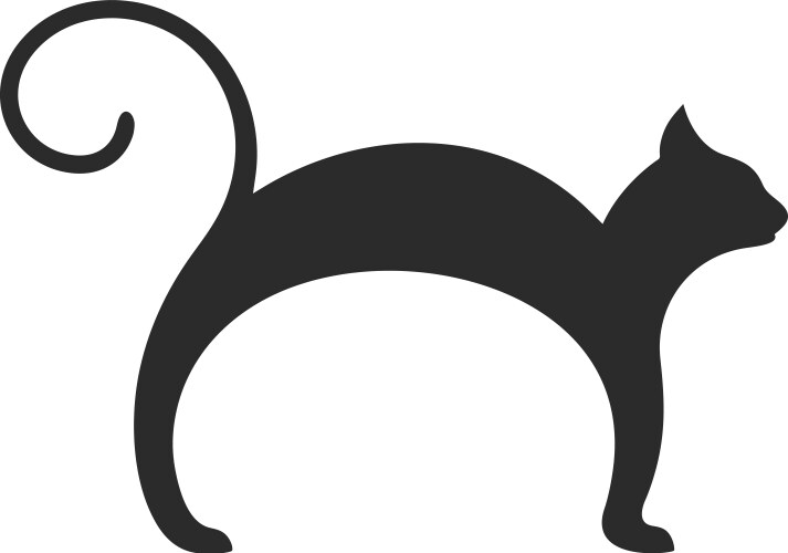 Cat vector image