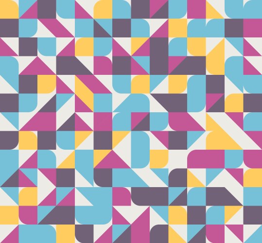 Colorful Geometric Pattern vector image