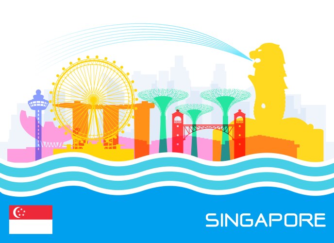 Singapore Royalty Free Vector Image - VectorStock