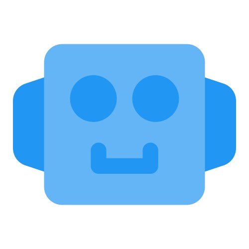Robot an advanced mechanism that actions vector image