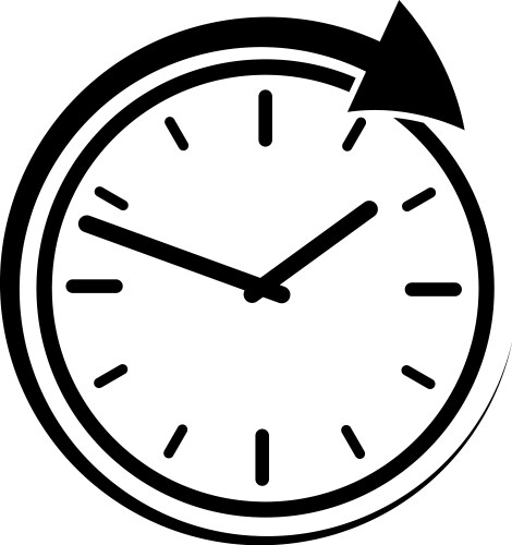 Clock icon Royalty Free Vector Image - VectorStock