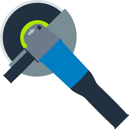Grinder auto monochrome Royalty Free Vector Image