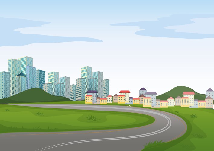 Roads Royalty Free Vector Image - VectorStock