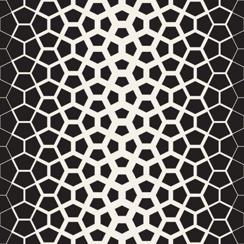Seamless pattern repeating geometric elements vector image