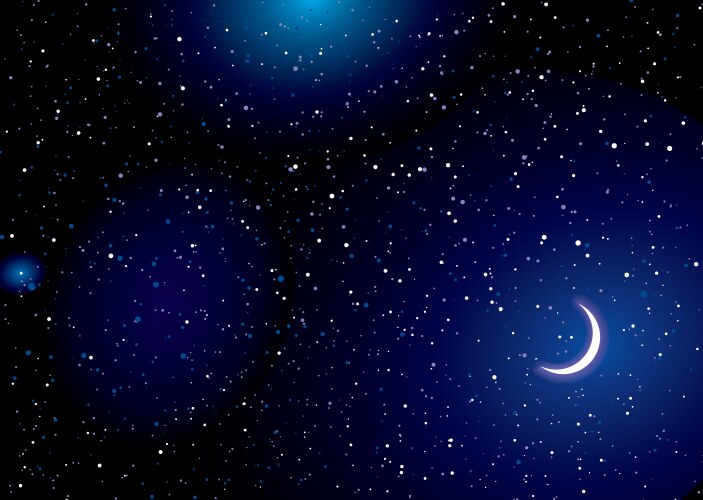 Moon space grass Royalty Free Vector Image - VectorStock