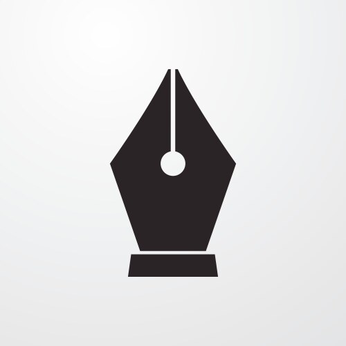 Pen tool icon Royalty Free Vector Image - VectorStock