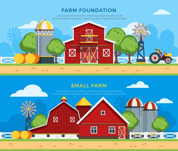 Farm theme image 6 Royalty Free Vector Image - VectorStock
