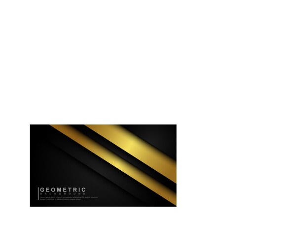 Abstract template of overlapping background vector image