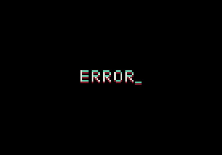 Error text message pixels for game assets vector image