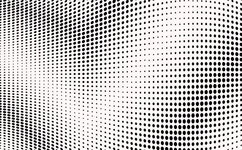 Pop art gradient background with abstract curve vector image