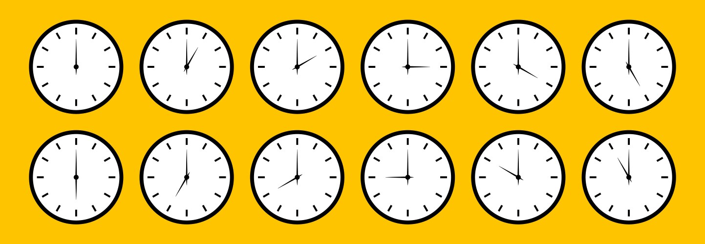 White alarm clock icon isolated on transparent – Royalty-Free Vector ...