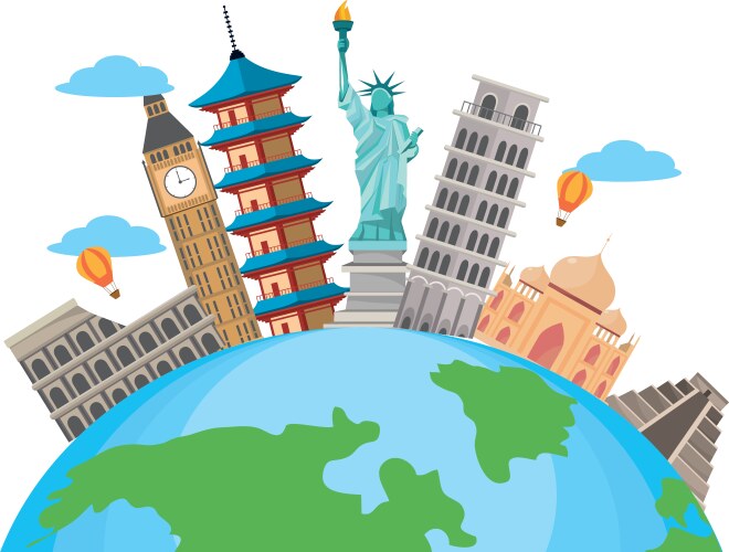 World Landmarks Vector Images (over 49,000)