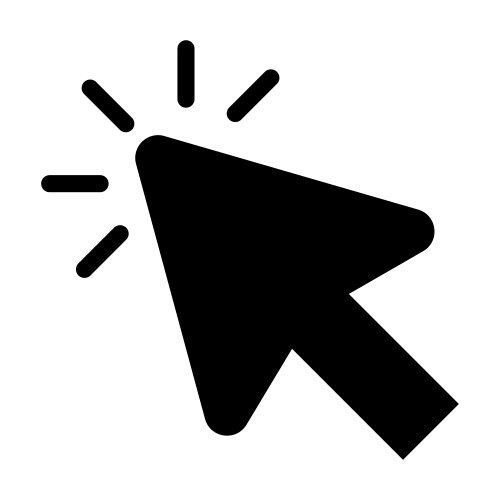 Cursor icon vector image