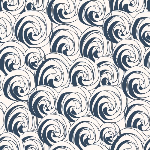 Monochrome seamless pattern with a simple Vector Image