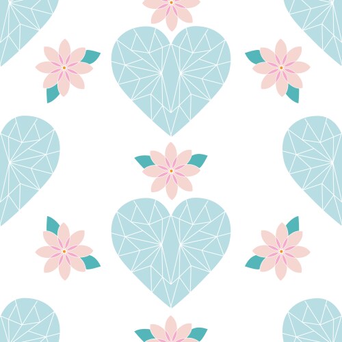 Lucky symbols collection background seamless Vector Image