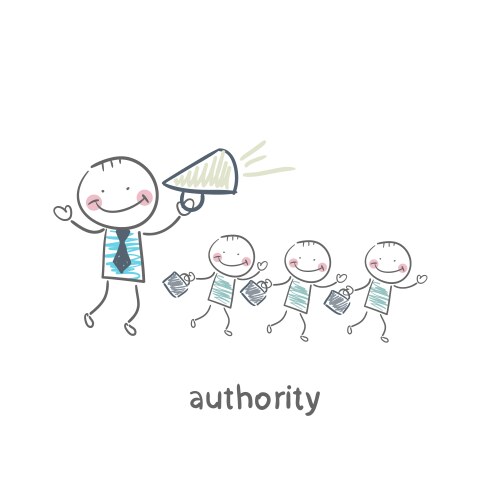 Bird leadership Royalty Free Vector Image - VectorStock