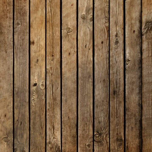 dark wood board background vector image vector image