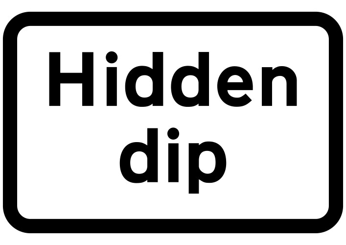 Hidden dip vector image