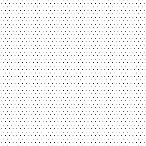 dotted graph paper with grid polka dot pattern vector