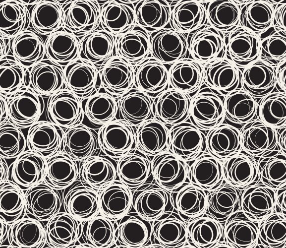 Seamless pattern repeating geometric elements vector image