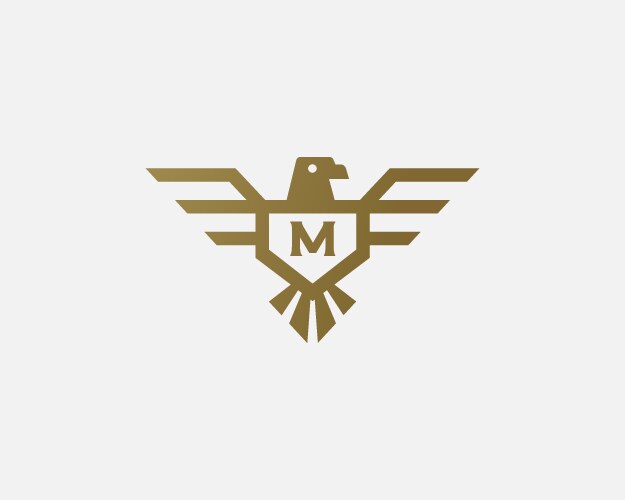 American eagle icon Royalty Free Vector Image - VectorStock