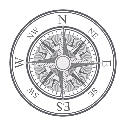 Compass design Vector Image