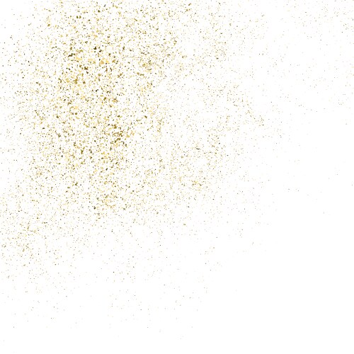 Gold glitter texture vector image