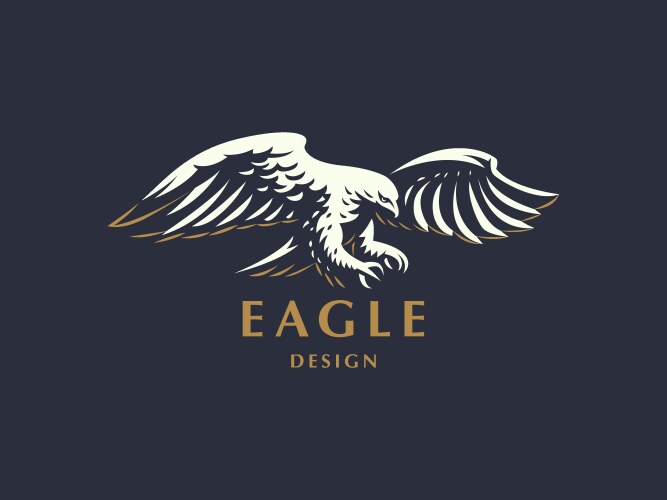 Set of eagles Royalty Free Vector Image - VectorStock